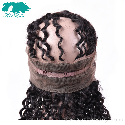 fast selling products in south africa, popular raw hair 360 lace frontal kinky curly